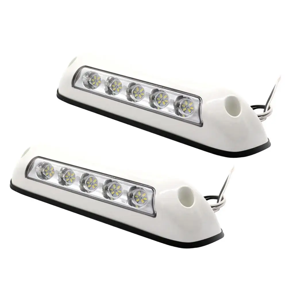 

2x RV Marine Yacht Boats Camper Motorhome Travel Trailer LED Awning Porch Light 12V