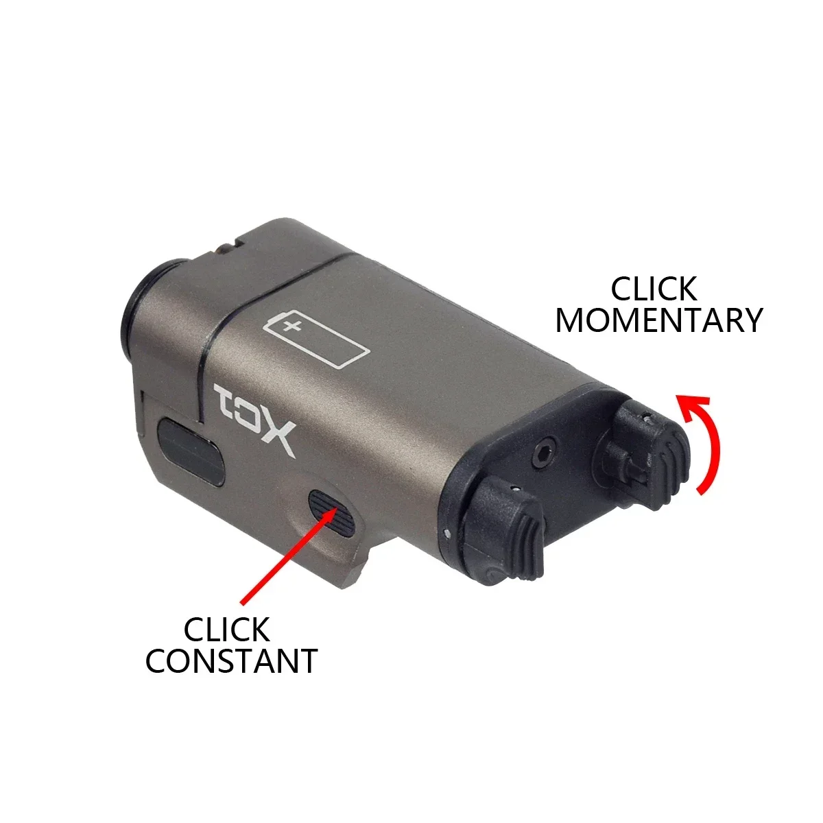 Фото Surefire XC1 XC-1 сверхкомпактный светодиодный фонарь для пистолета 1911 P320 Glock17 18C 19 22, фонарь для разведки охотничьего оружия, постоянный и мгновенный №3