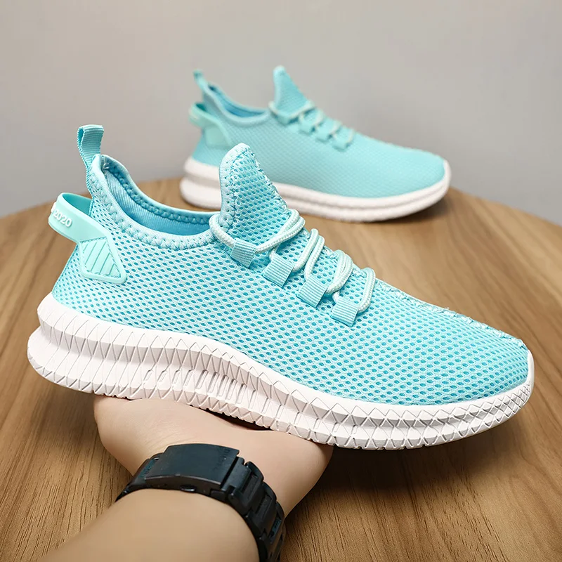 

Summer Women Shoes 2023 New Fashion Platform Running Sneakers for Women Flats Breathable Lightweight Slip on Walking Tenis Shoes