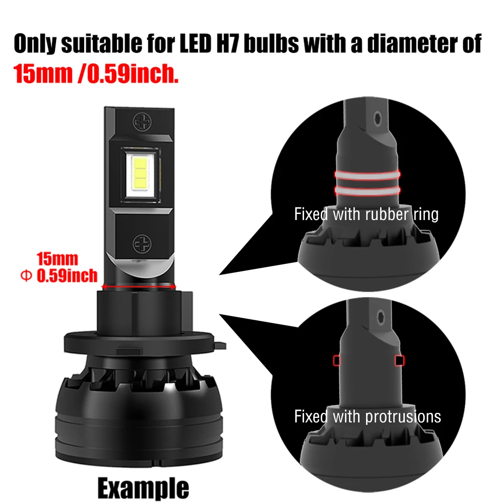 Оригинальные крепления для светодиодных фар H7 адаптер автомобильных KIA K3 K4 K5 K7