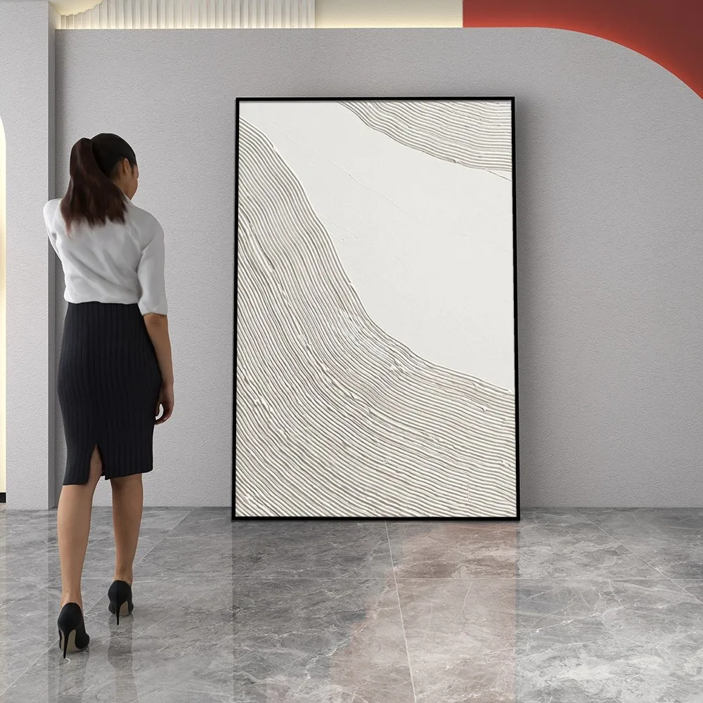 

Геометрическая текстурированная картина маслом без рамки ручная работа на холсте подвесная для гостиной столовой уборной