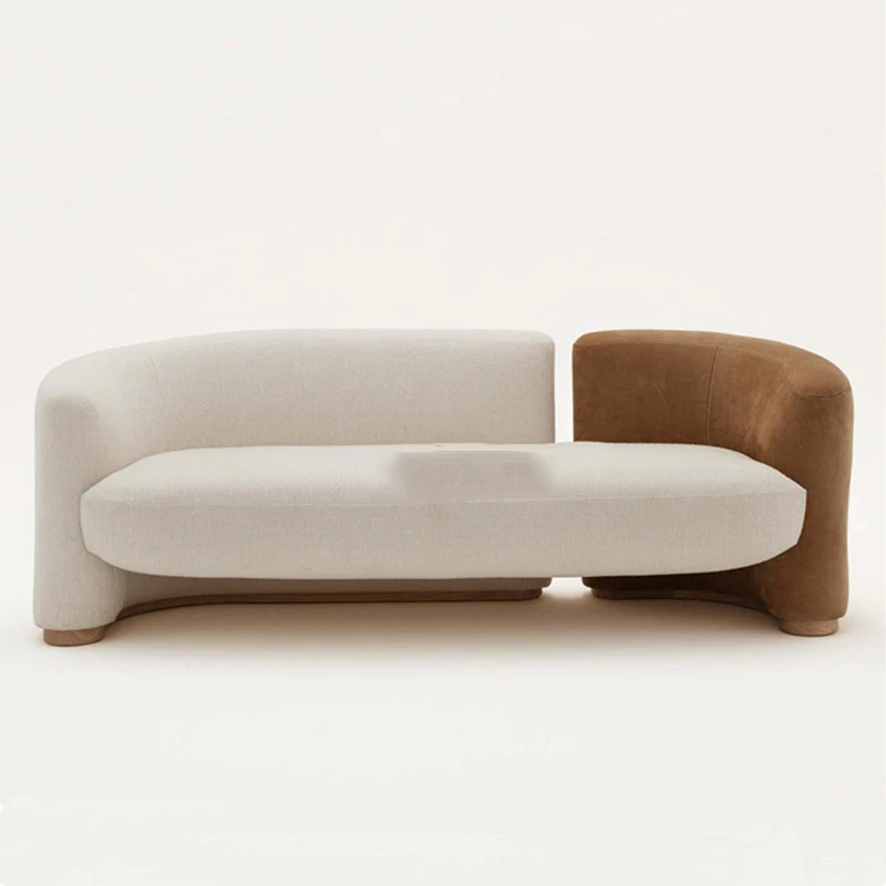 

Nordic Bed Sofa Xxl Wood Legs Foam Sponge Designer Adults Luxury Couch Lounge Modern Loveseat Divani Soggiorn Bedroom Furniture