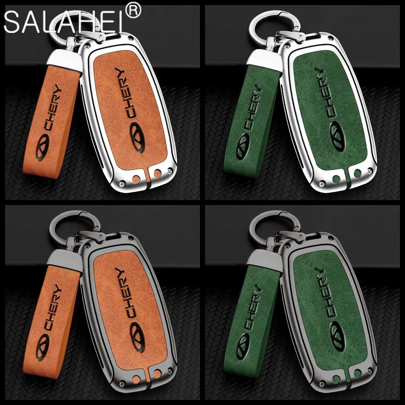 

Car Key Case Cover Holder Shell Protection For Chery Tiggo 8 PLUS 8 Pro 7 Pro Arrizo 5 PLUS 2021 Keychain Auto Styling Accessory