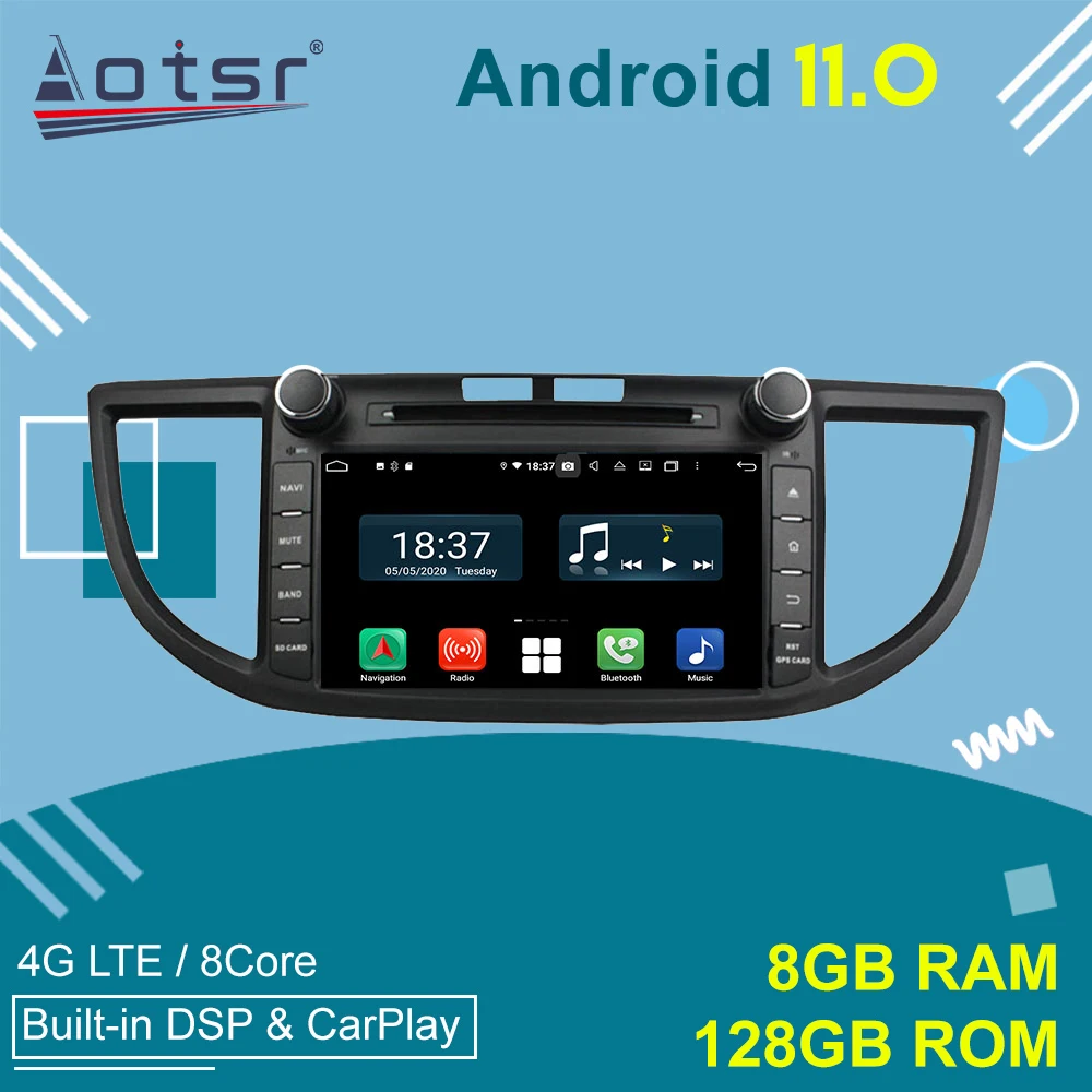 

Для Honda CR-V CRV 2012-2016 Android автомобильное радио, стереоприемник, Авторадио, GPS-навигация, мультимедийный плеер, экран головного устройства