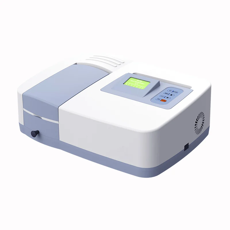 

Cheap Price Test Instruments Uv Vis Spectrometer Photometer UV-1000 Visible 200-1020nm Spectrophotometer 15 4.0 Nm 60*45*35cm