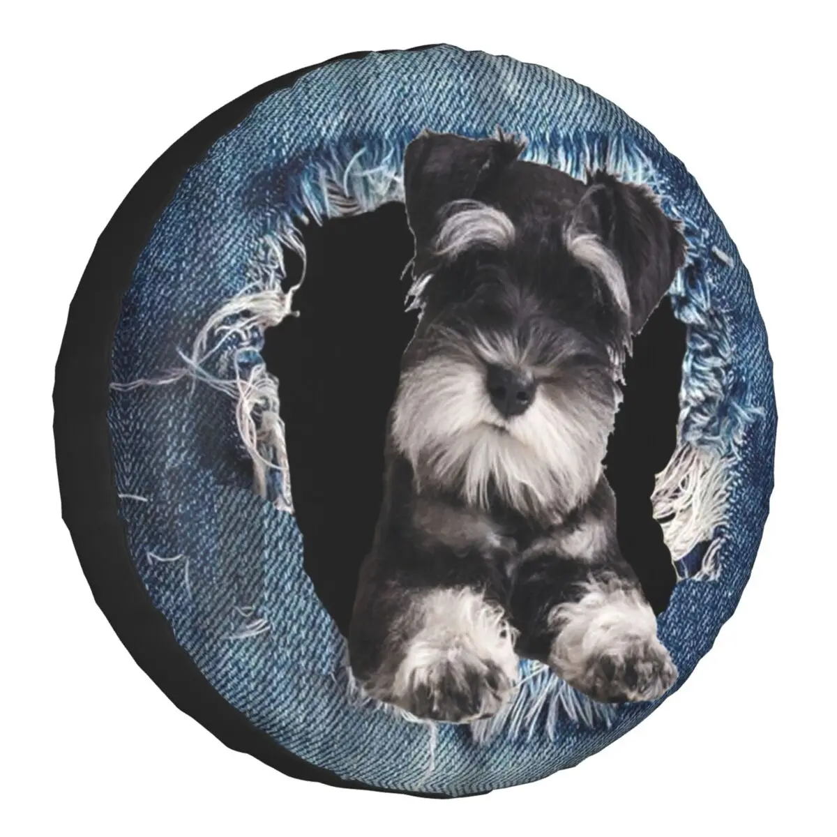 

Custom Schnauzer Dog 3D Print Pattern Spare Tire Cover for Honda CRV Best Gift For Lovers 4WD 4x4 SUV Car Wheel Protector