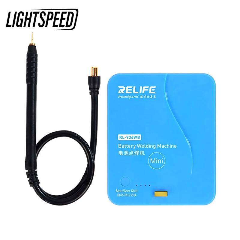 

Relife RL-936WB Battery Spot Welding Machine Portable With Test Pen Electronic Welding Station for iOS Android Battery Repair