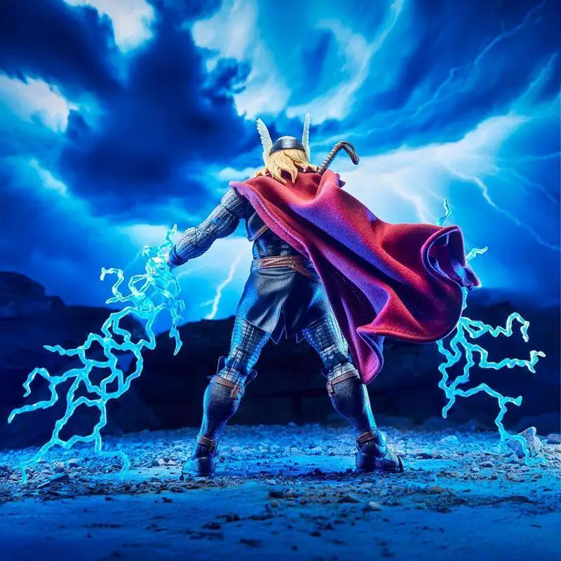 Фото 【Предзаказ】Оригинальная фигурка Marvel Legend 6 дюймов (15 см) из серии Ultimate Thor, изысканный подарок ручной работы на день рождения, украшение №4