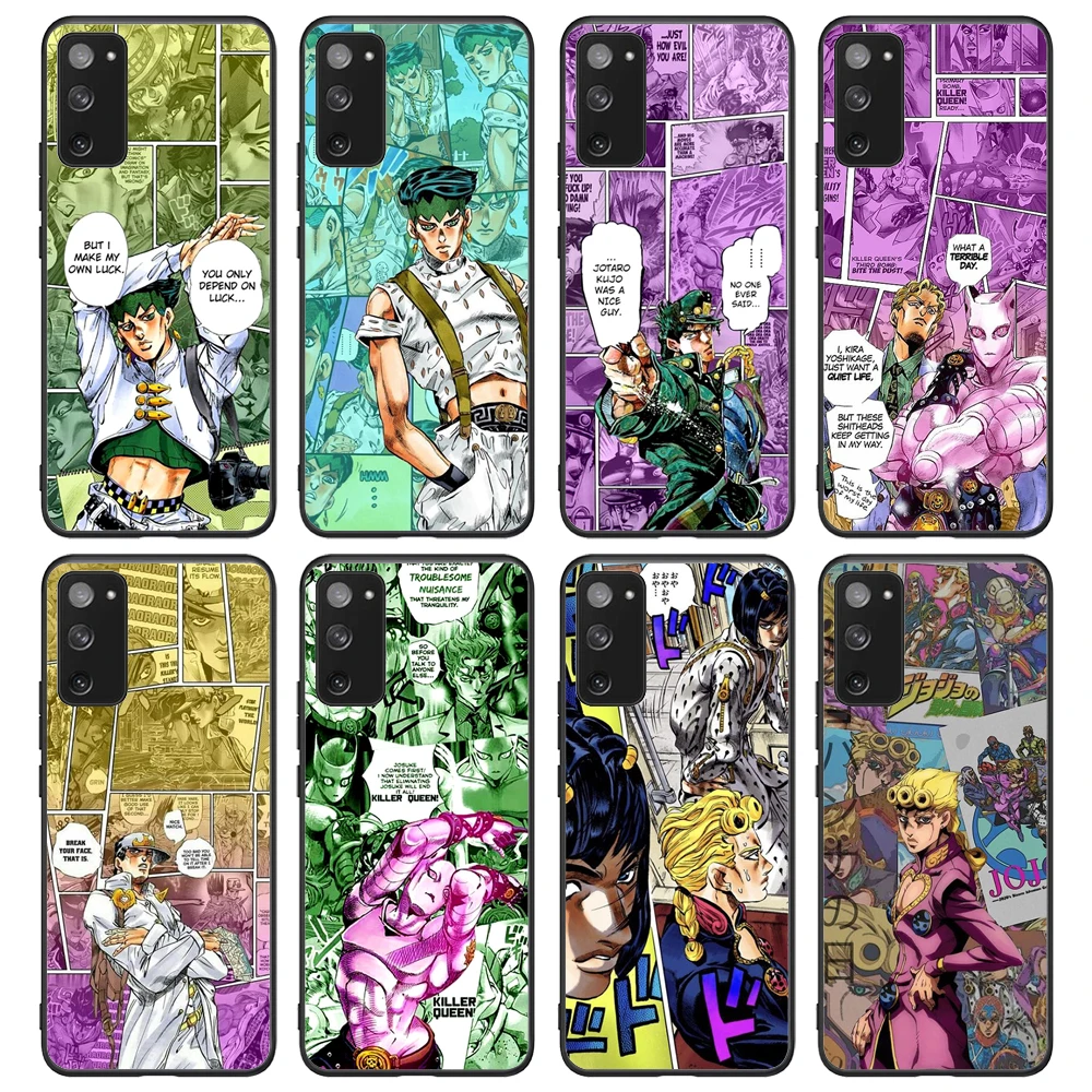 

JoJo's Bizarre Adventure Phone Case For Samsung Galaxy S8 S9 S9Plus S10e S10 5G S20Plus S21Plus S21Ultra Note10