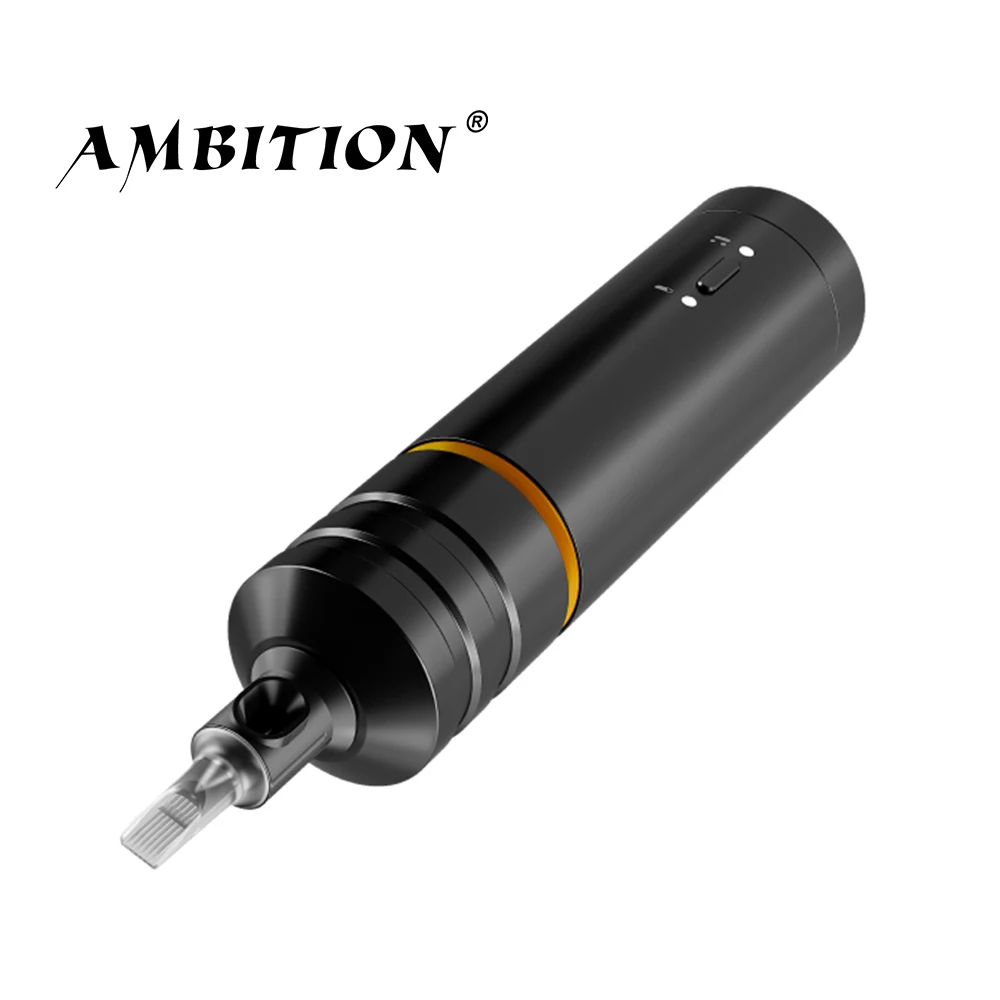 Ambition Sol Nova Unlimited Wireless Tattoo Machine Pen Professional DC Coreless Motor for Tattoo Artist Body