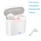 Беспроводные мини-наушники I7 TWS Bluetooth-совместимые наушники игровые спортивные гарнитуры с микрофоном для телефонов Android IOS