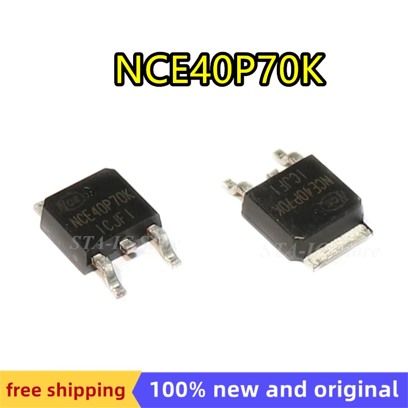 

10 шт./лот NCE40P70K TO-252 70A 40V новый оригинальный Бесплатная доставка