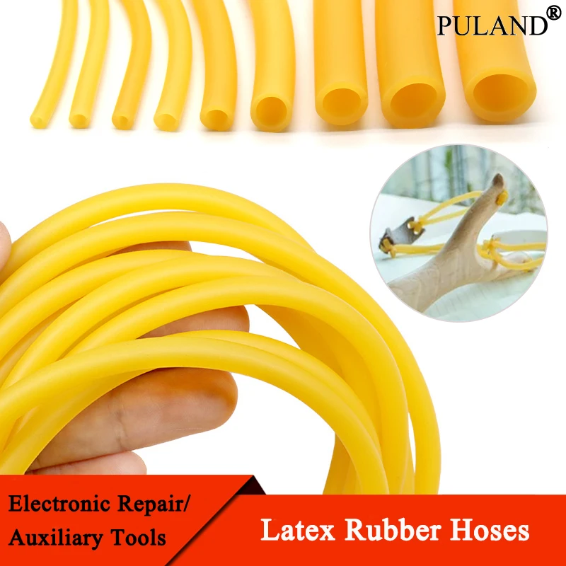 

Желтые латексные шланги 1.6~18 мм