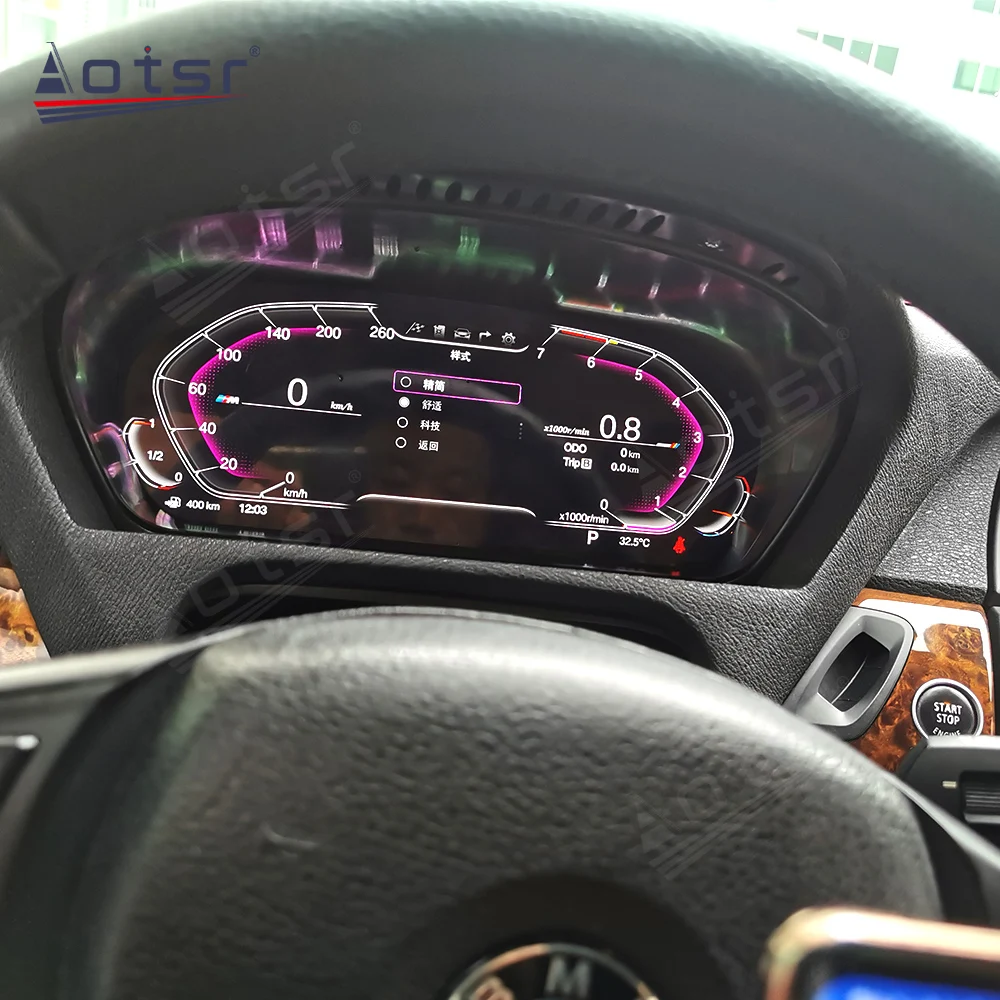 12 3 &quotдля BMW серии E90 X1 E84 Android Автомобильная цифровая кластерная ЖК-панель