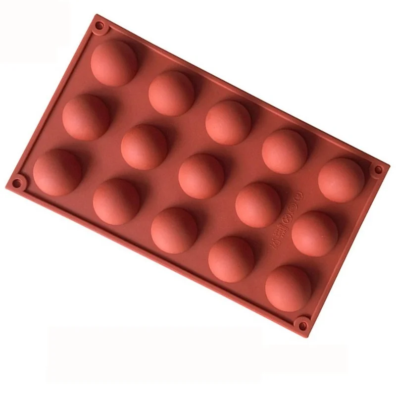 

3D Ball Round Half Sphere Silicone Molds for DIY Baking Pudding Mousse Chocolate Cake Mold Kitchen Accessories Tools