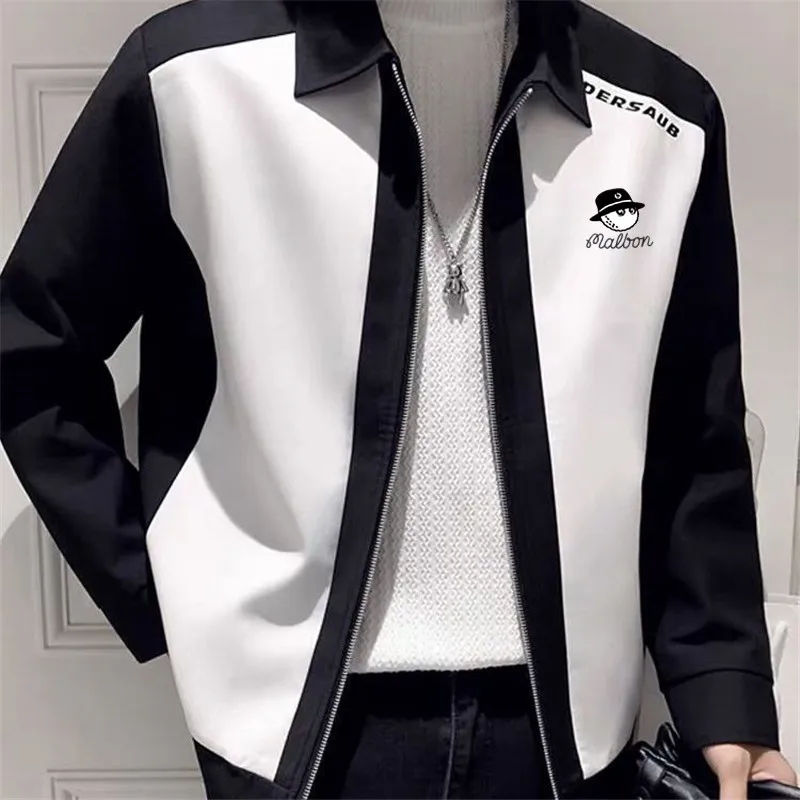 

Golf Jacket Men's Golf Clothes Spring New Men's Golf Clothes Men's Fashion Windproof Coat Men's Sports Golf Clothes