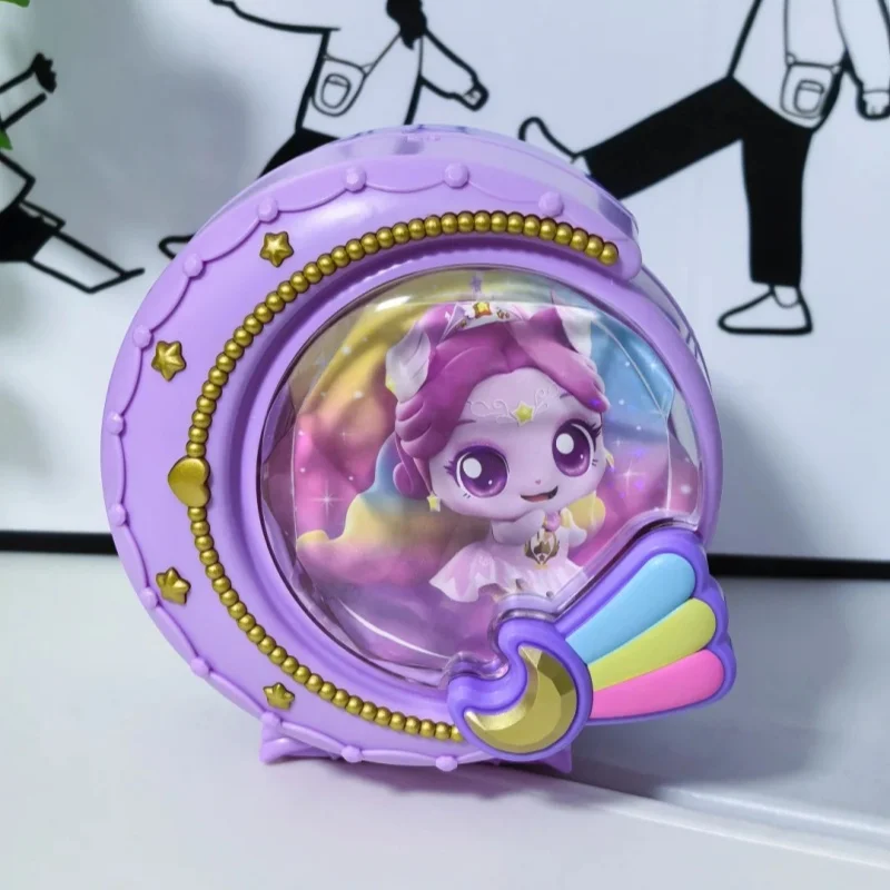 Фото ГОРЯЧАЯ НОВИНКА! Серия Teenieping Moonlight Cottage Treasure Box: Волшебная фигурка-игрушка, модель куклы из аниме, подарок на день рождения №1