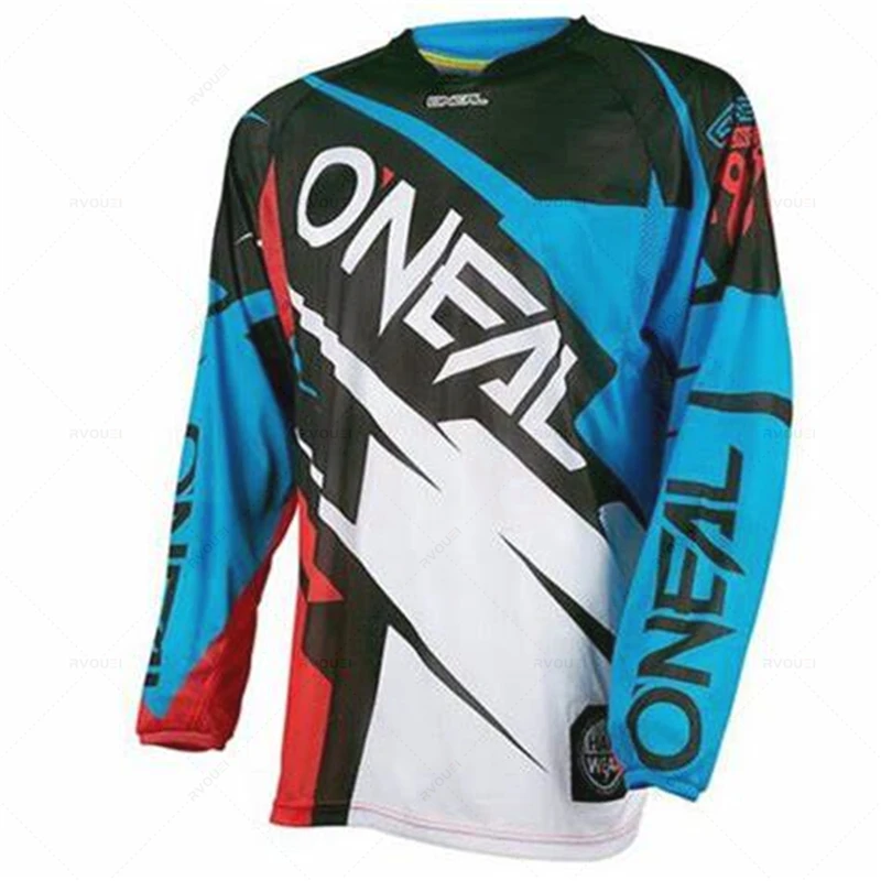 

Long Sleeve Motocross Tops Mountain Bike Off-Road Shirt Racing Gear Downhill Jersey Latest Men's Motorcycle MTB Bicycle T-Shirts