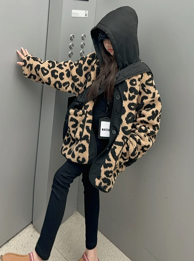 Пальто для девочек новинка 2024 зимняя детская одежда корейский стиль пальто с