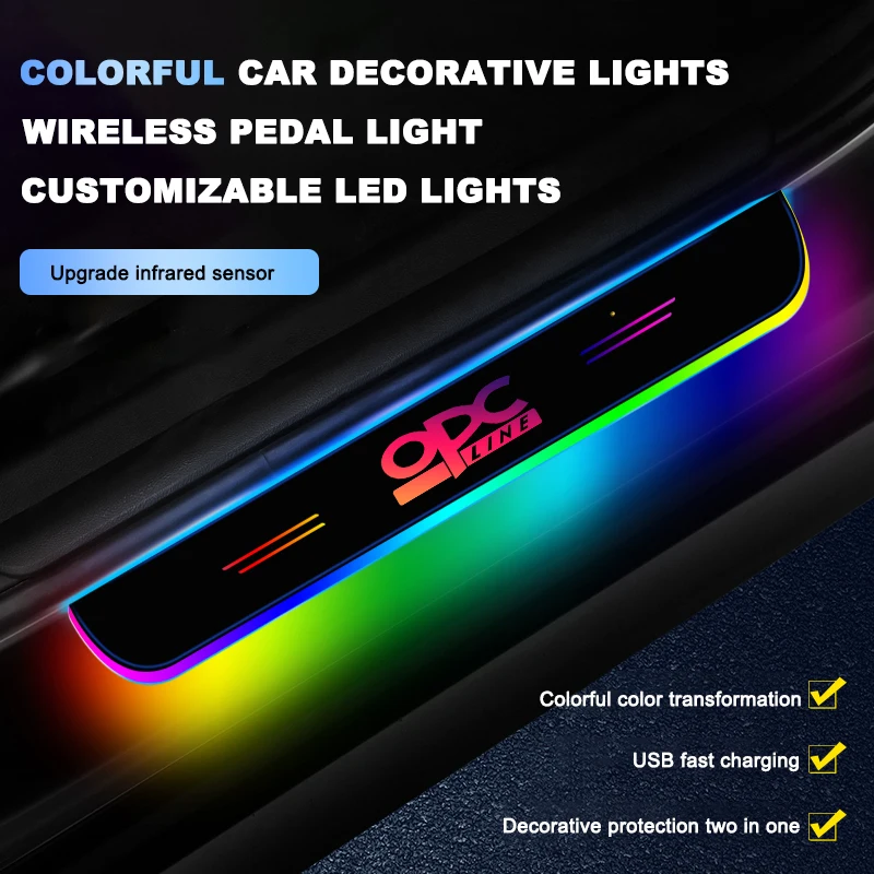 

Car Welcome Led Lights For Opel Series Astra J H G K C Corsa D Insignia Vectra Zafira Gtc Adam Combo Delica Auto Accessories
