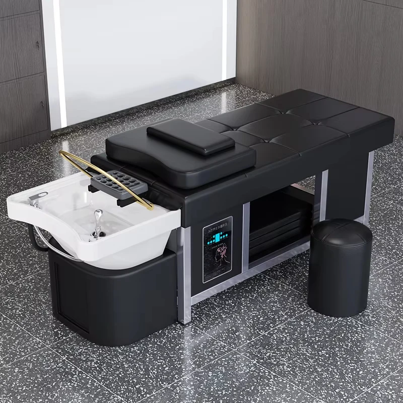 Профессиональный салон для мытья волос массажное кресло шампунь кровать