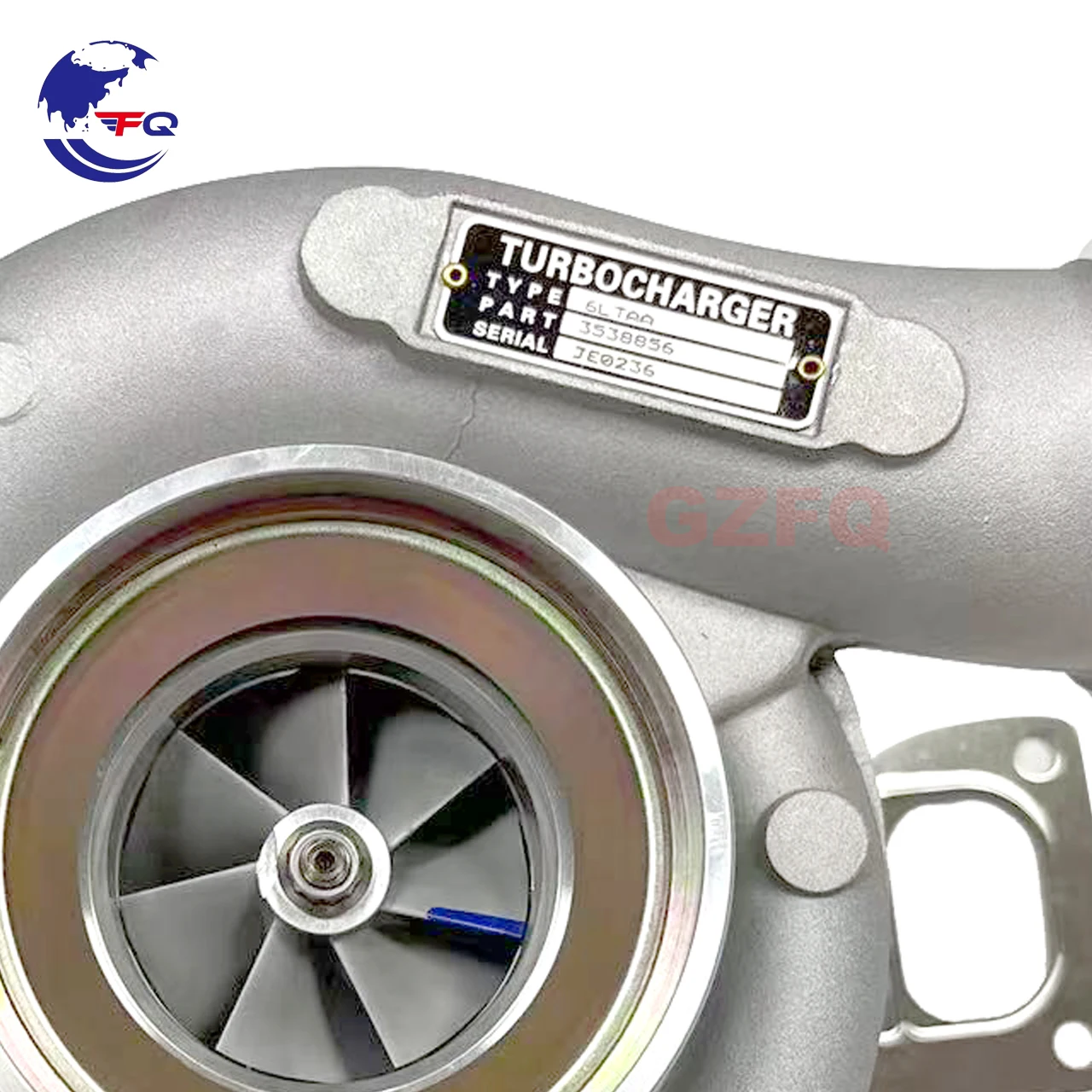 Экскаватор Турбо 3538856 Турбокомпрессор 6LAA8.9G2 6LTAA для деталей дизельного двигателя