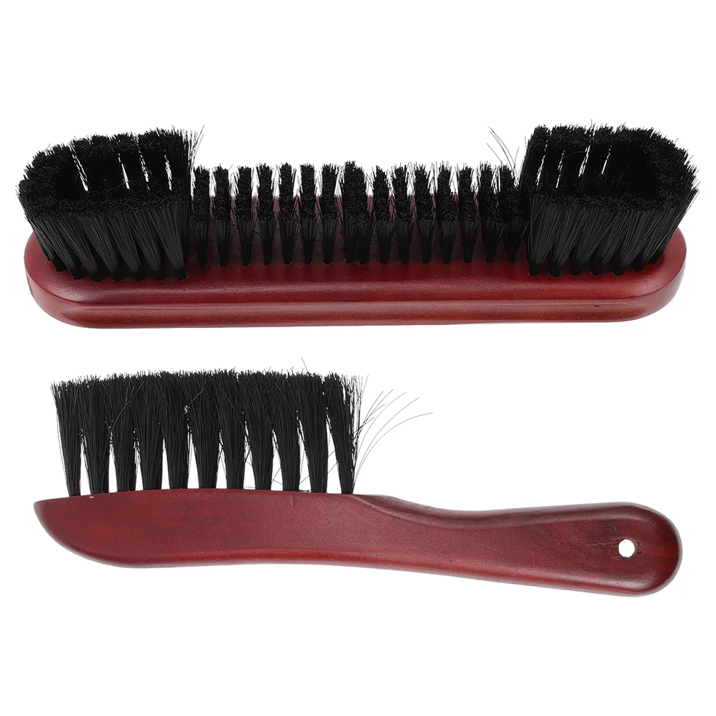 

2Pcs Brushes Pool Table Felt Brush Felt Brush for Pool Table Pool Table Felt Cleaner Horsehair Pool Table Brush