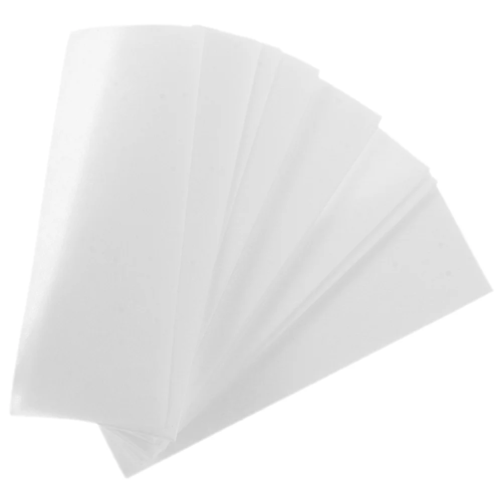 

400 Pcs Facial Hair Removal Paper Wax Strips Small Women Non-woven Fabric Waxing Face