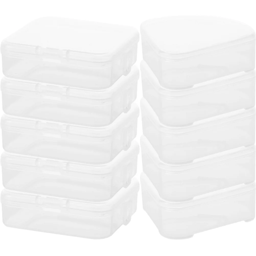 

10 Pcs Puff Storage Box Makeup Case Sponge Pp Holders Beauty Travel