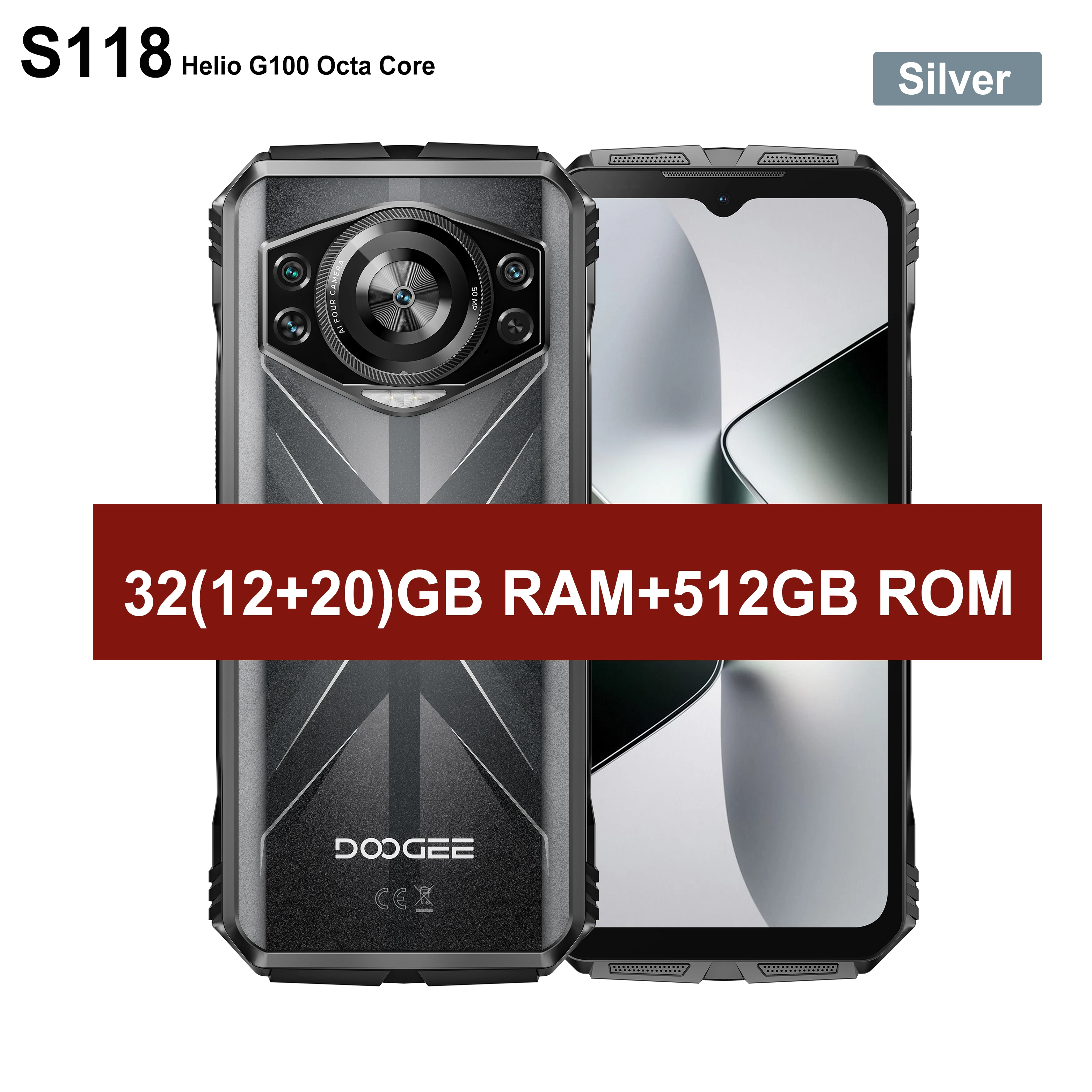 

Табличка UMIDIGI, Серебряный