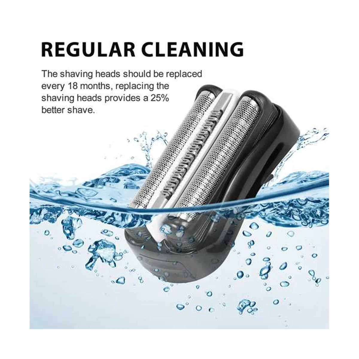 Запасная головка для фольги и резака серии 3 32B Braun электробритва подходит моделей