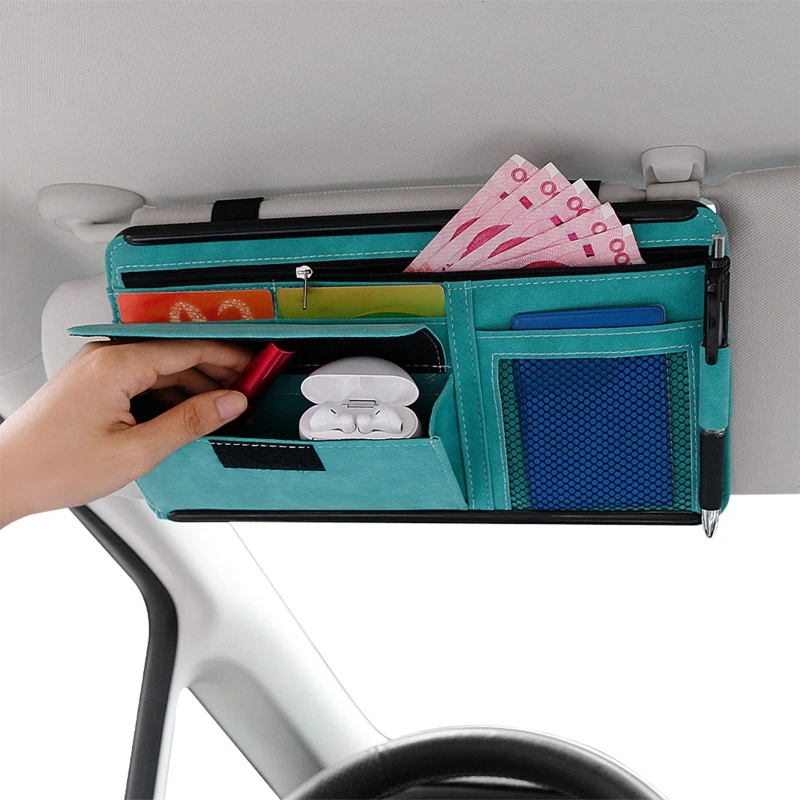 

Sunglass Holder Car Storage Coins Keys Receipts Driving License Lipsticks Auto Interior Accessories Apply to All Car D0UC