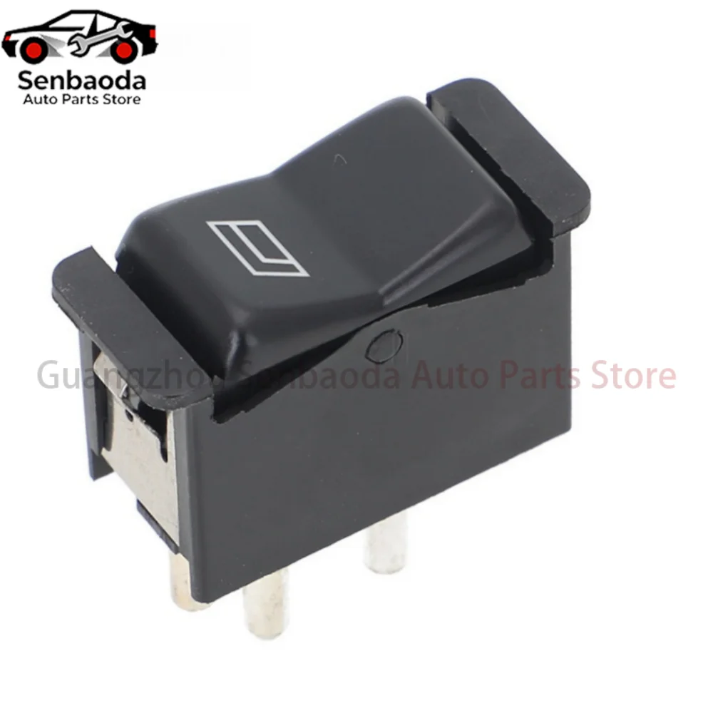 Фото 0008208410 Переключатель стеклоподъемника с одной кнопкой для Mercedes-Benz W122 W123 W128 W126 W201 190 240 300 280 500 1981-1993 0008208310 №2