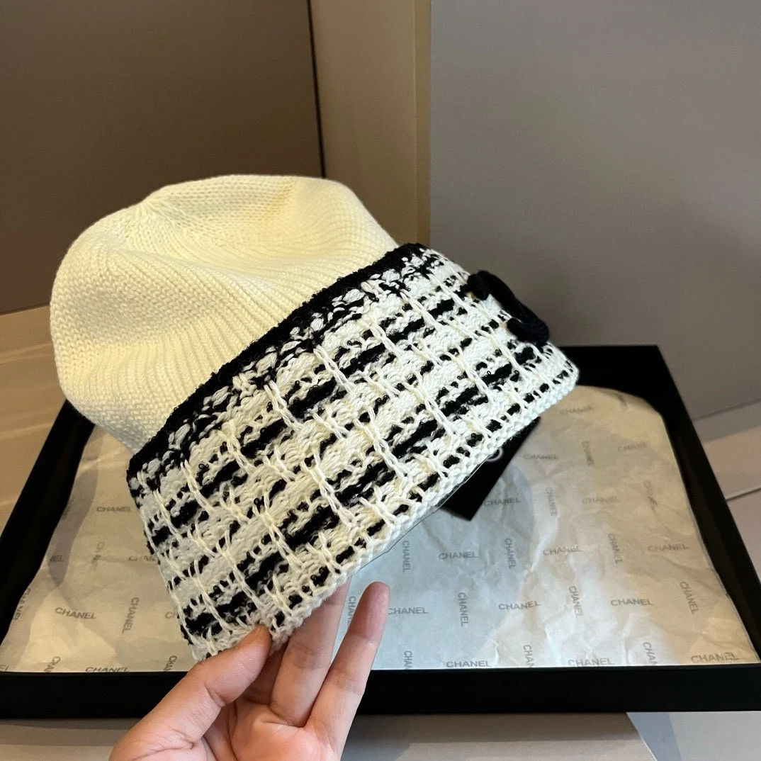 шляпа Chanel Незаменим для выхода зимой Роскошный ветрозащитный