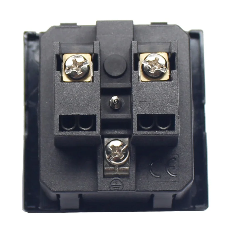 Eurocode German 2 PIN AC outlet wall socket adapter plug connector