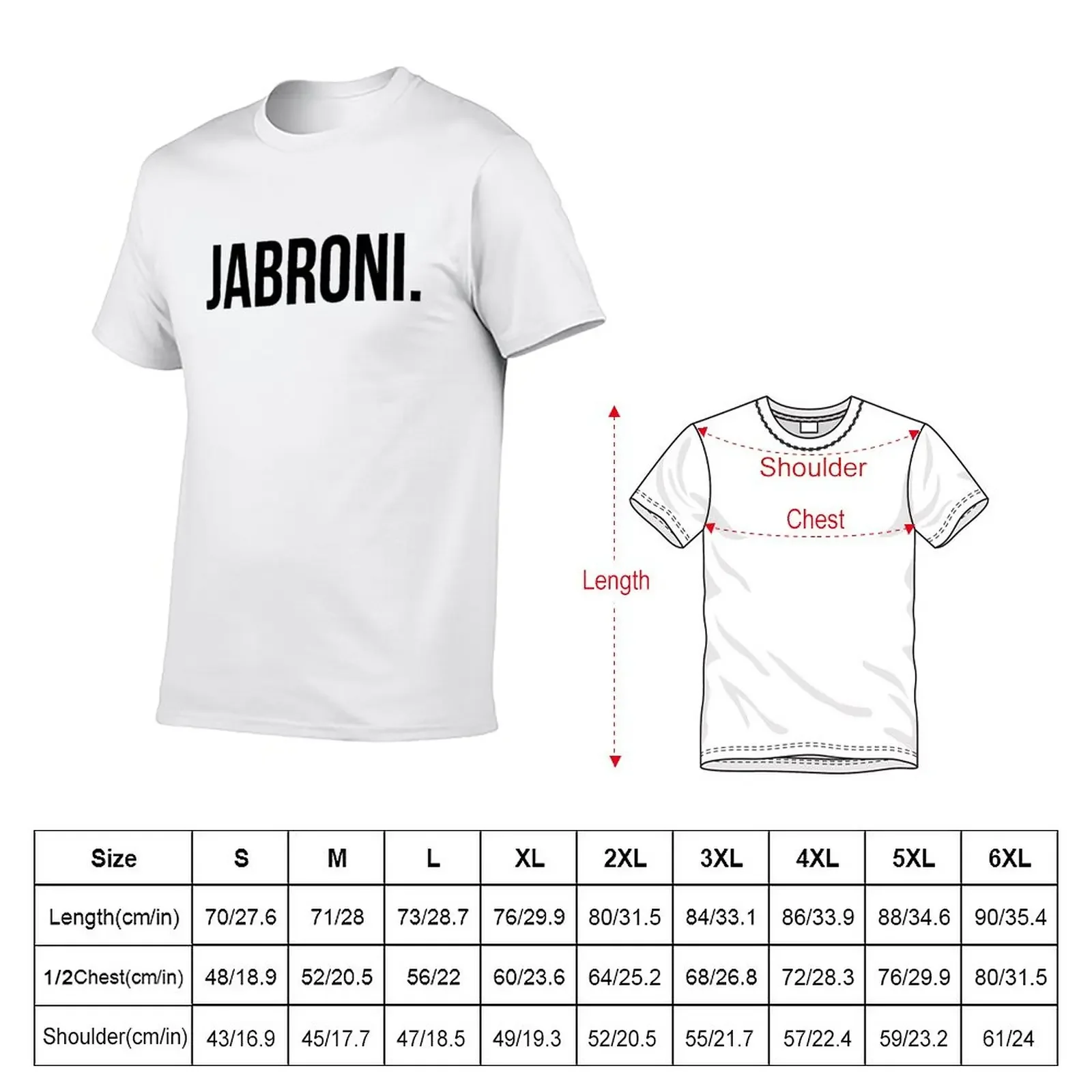 Футболка Jabroni больших размеров