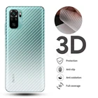 5 шт.лот 3D прозрачная защитная пленка из углеродного волокна для телефона 10 11 Pro Защитная пленка для задней панели Xiaomi Mi 10 11 12 Pro Lite 
