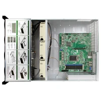 19 Inch Rack Mount 4U E ATX Server Chassis Hot Swap 4GPU 24 Bays NAS Storage Server Case Similar With Supermicro