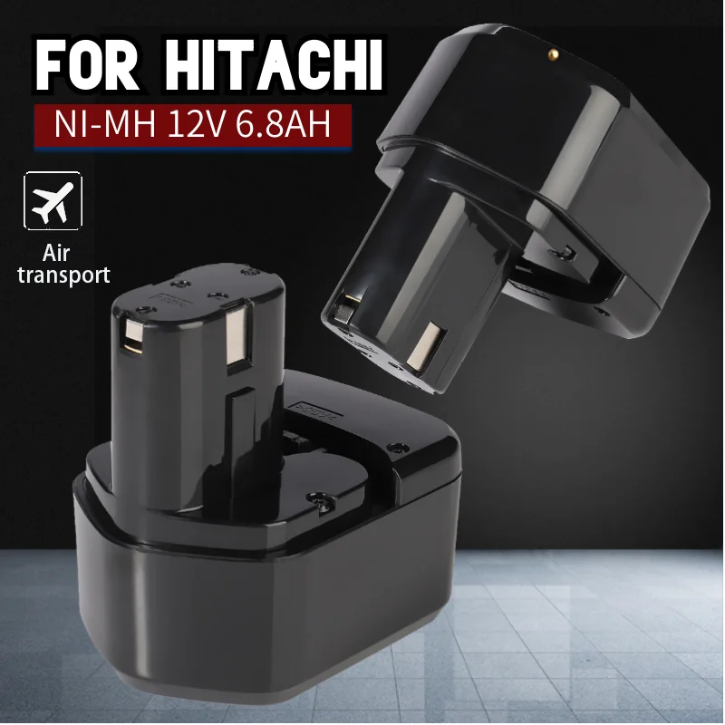 

For Hitachi EB1214S DS12DVF3 Rechargeable Battery 12V 6.8Ah Ni-MH Cordless Drill Batteria EB1212S EB1220BL EB1214L EB1230 Pila