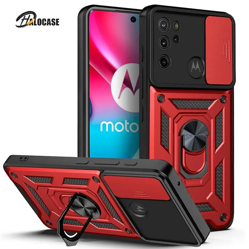 

Camera protect case for Moto G60S G60 G30 G10 G10 Edge 20 Lite Pro G POWER Stylus G9 Play Plus E7 Armor Hybrid Ring Back Cover