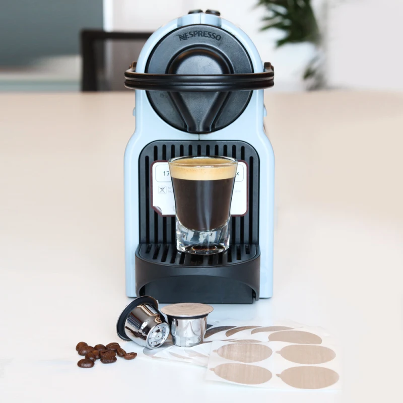 

Reusable Refillable Coffee Capsule Filter Cup Brush Spoon Kit Accessory For Caffitaly Coffee Maker Machine Coffee Filter