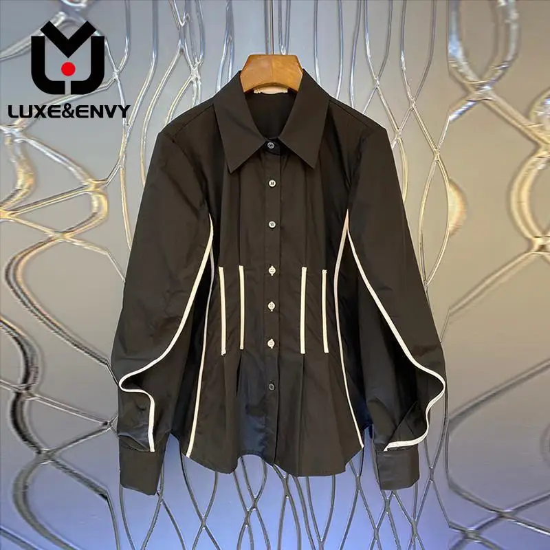 

Роскошная нишевая Изысканная цветная подходящая линия Роскошная и ENVY Young трехмерный пояс женский Осень 2023