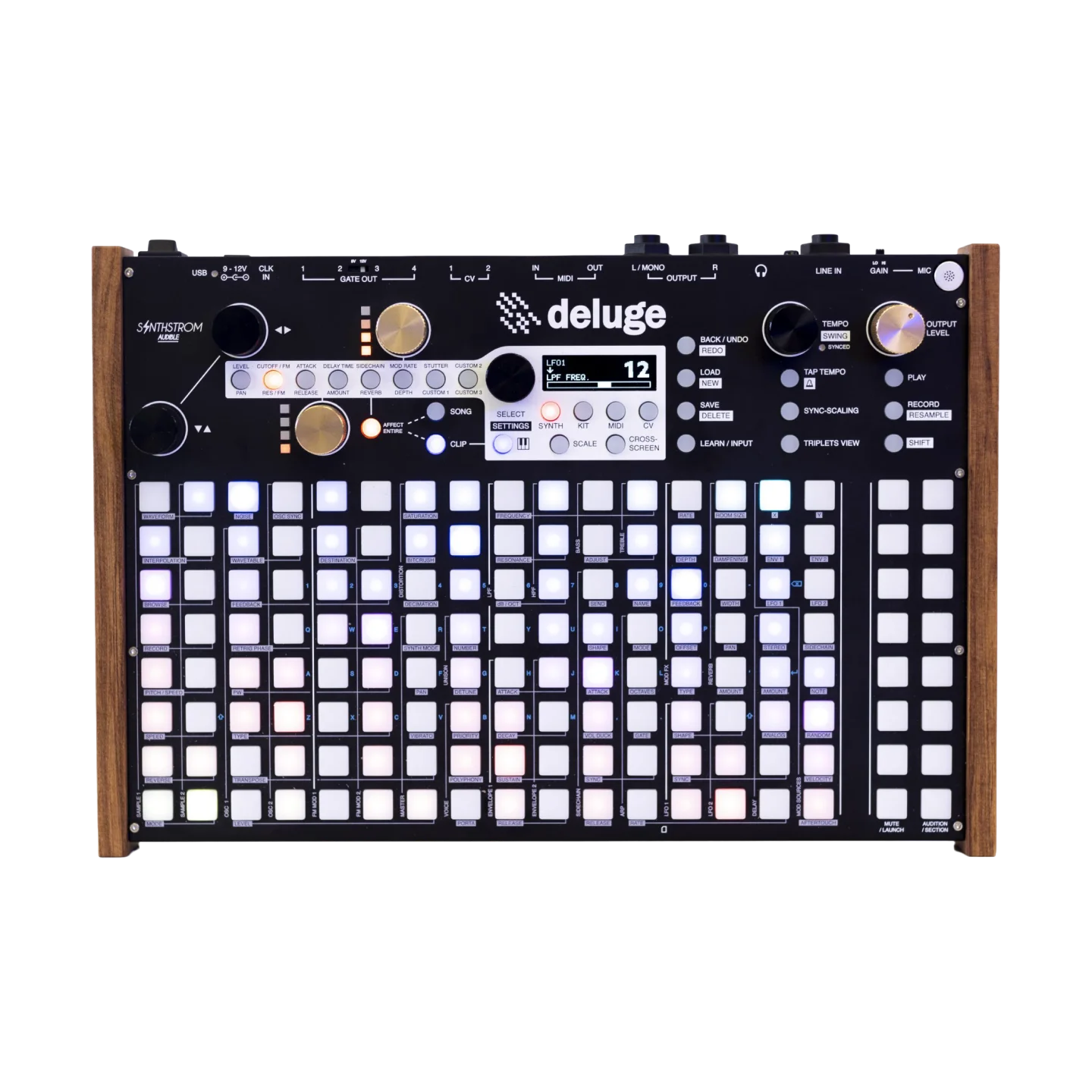 Фото Synthstrom Deluge OLED: CV/MIDI-секвенсоры, синтезаторы, семплеры, рабочие станции №1