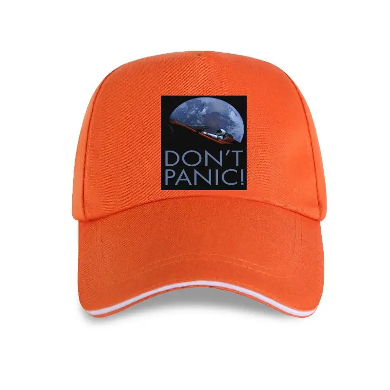 

new cap hat Novelty Occupy Earth SpaceX Starman Man 100% Elon Musk Space X Baseball Cap Summer Camiseta Mens Don't Panic