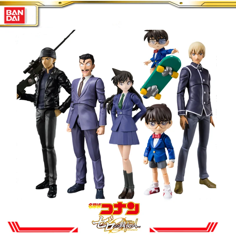 

Anime Detective Conan Figure Gasha Scotch Shinichi Kudo Toru Amuro Masumi Sera Toys Kawaii Pvc Model Doll Ornaments Gifts