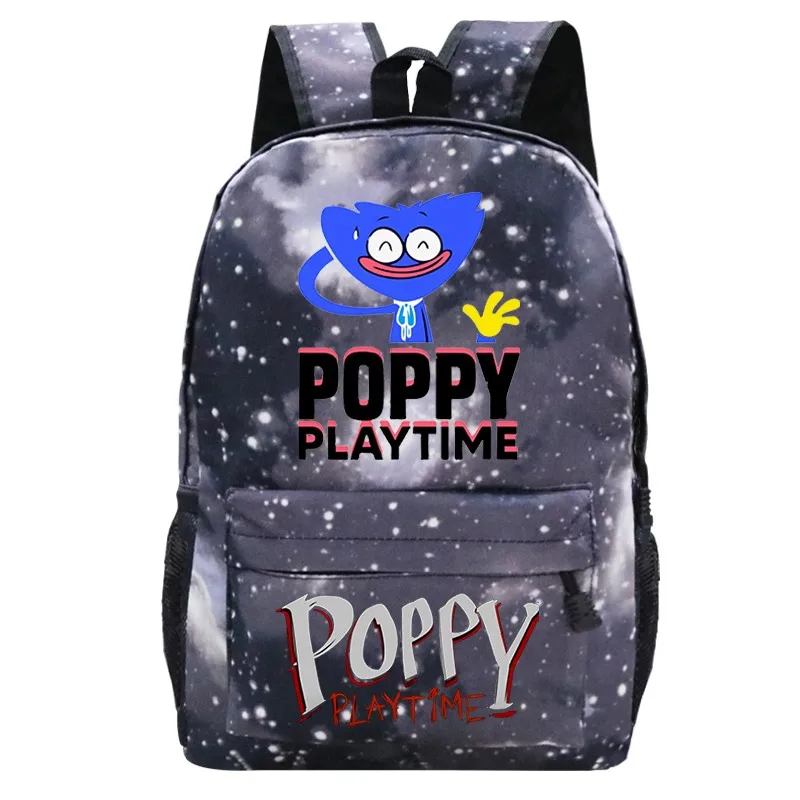 Модные школьные ранцы для девочек и мальчиков с рисунком мака |