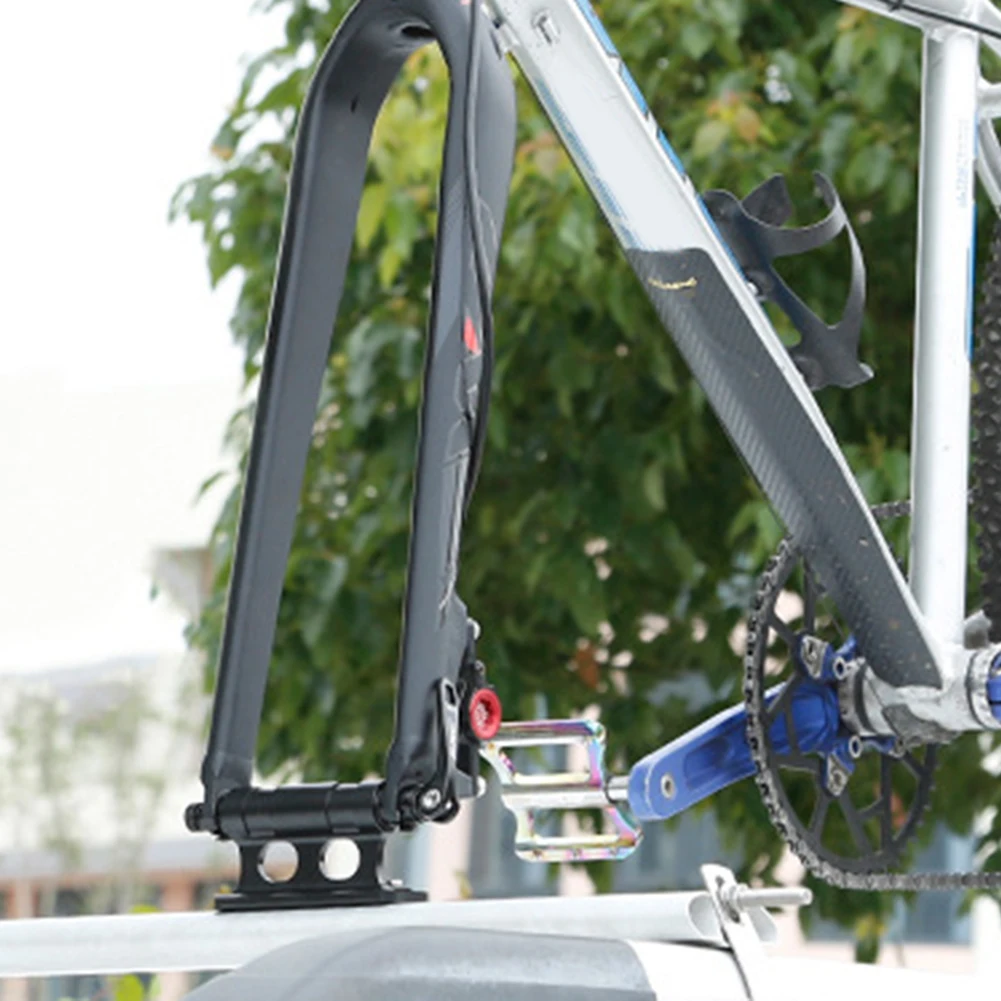 

Bike Fork Mount 15x110mm 5x100mm About 110x62x40mm About 200g Aluminum Alloy Black Durable Fits Standard 100/110mm Width