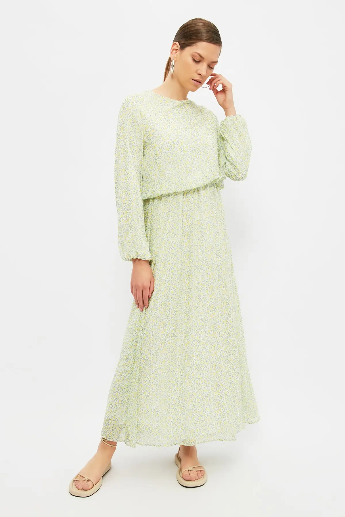 

Trendyol Shirt Collar Dress TCTSS21EL4297