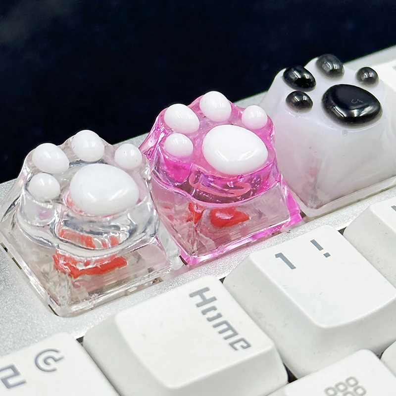 1 шт. аксессуары сделай сам капельный клей колпачок для клавиатуры с кошачьими