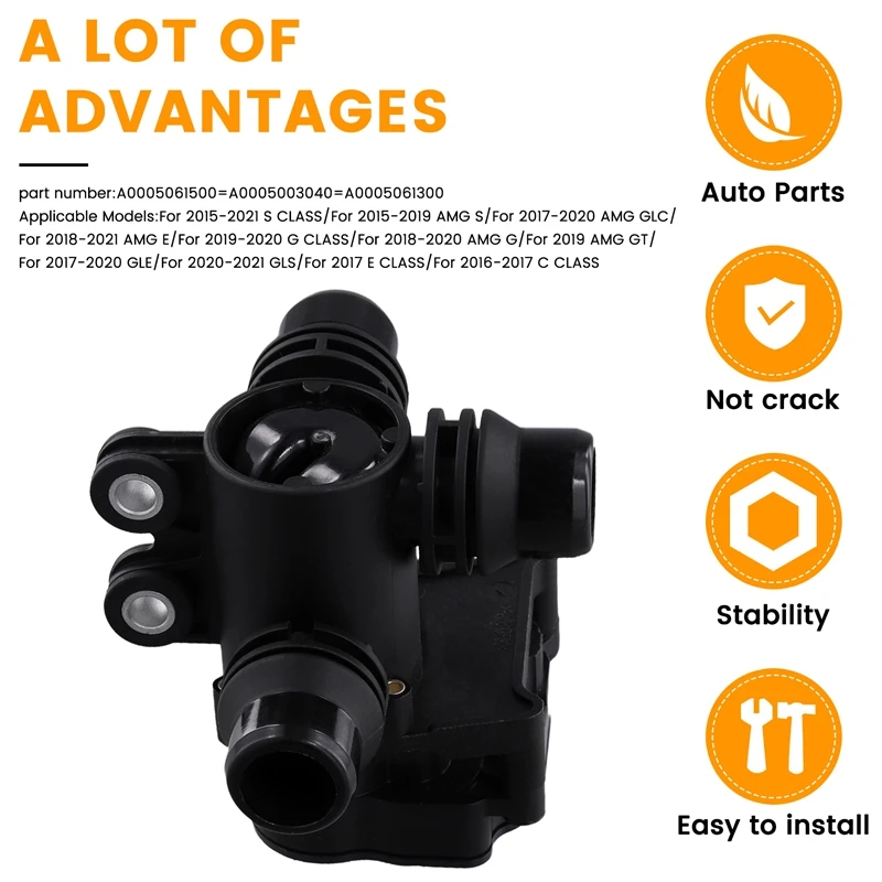 A 0005061500 Автомобильный клапан управления водяным обменом для Mercedes Benz C CLS GL G EQC